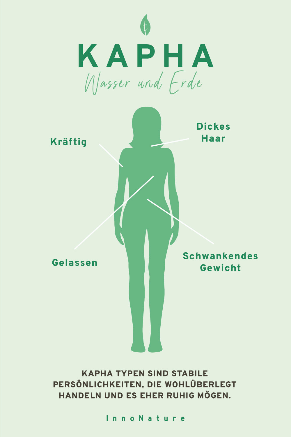 Infografik Kapha.