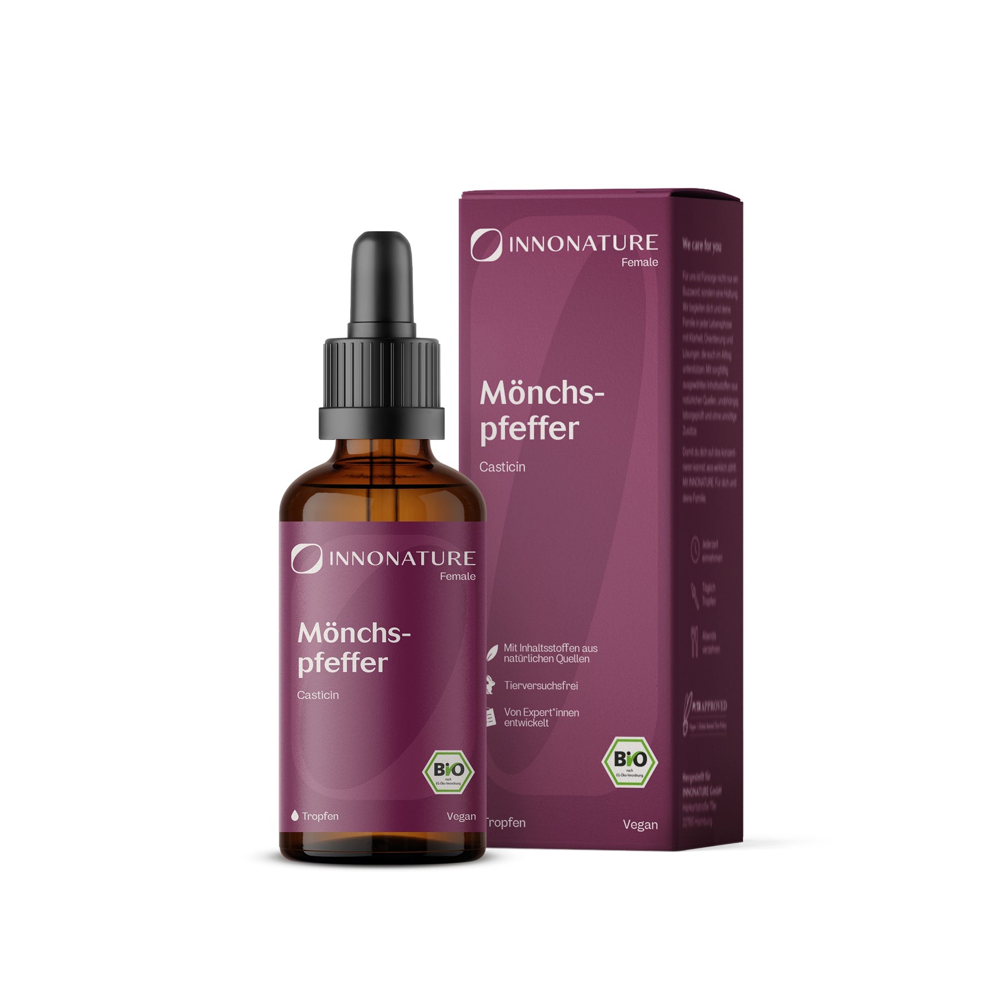 Bio Mönchspfeffer + Casticin Tropfen