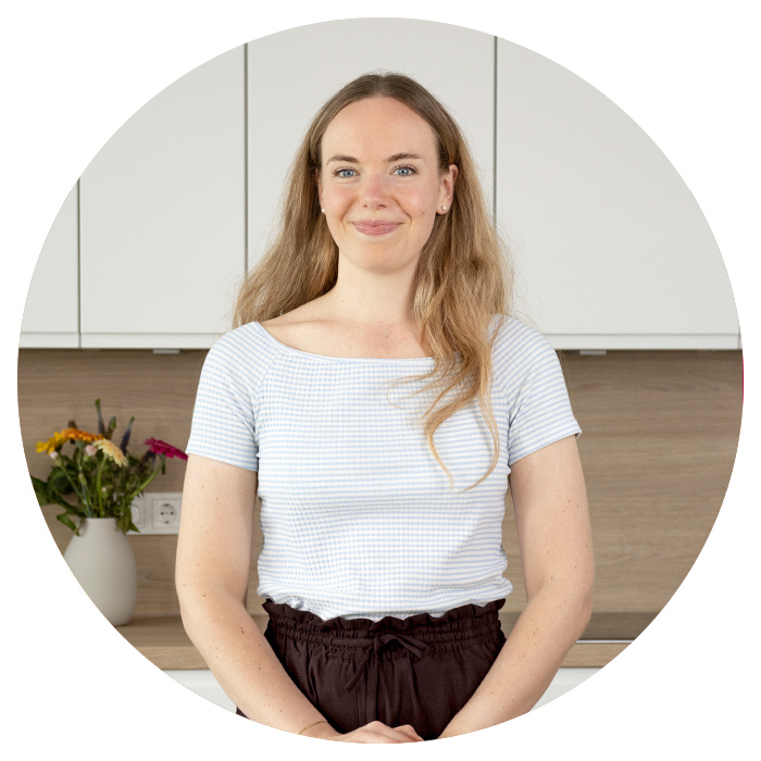 Porträt von Sarah aus dem InnoKitchen Team