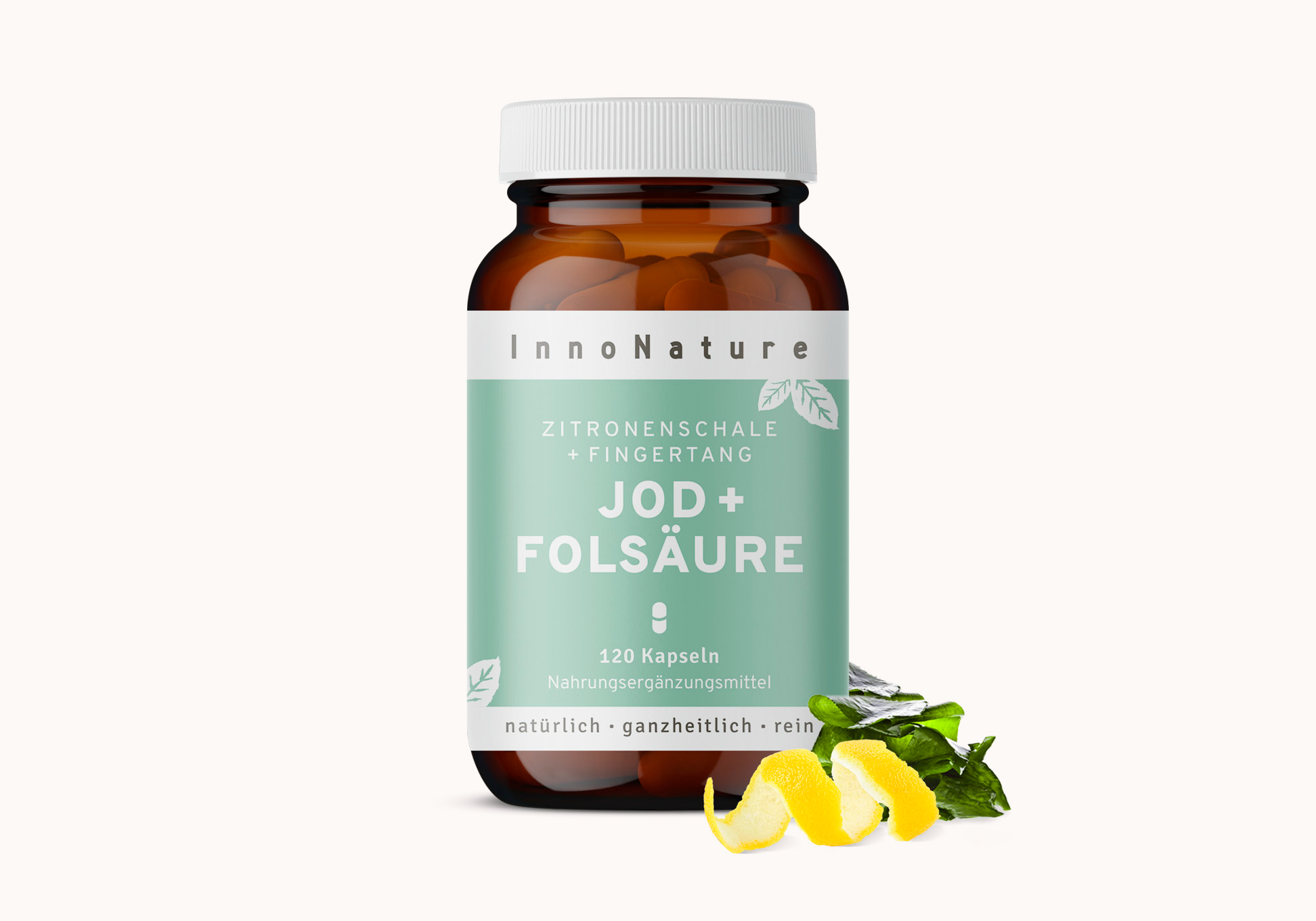 InnoNature Jod + Folsäure Kapseln