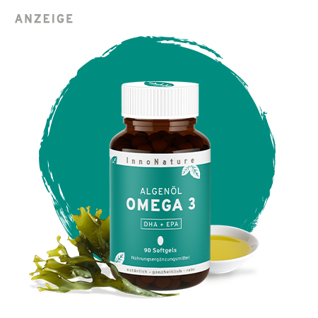 InnoNature vegane Omega 3 Kapseln
