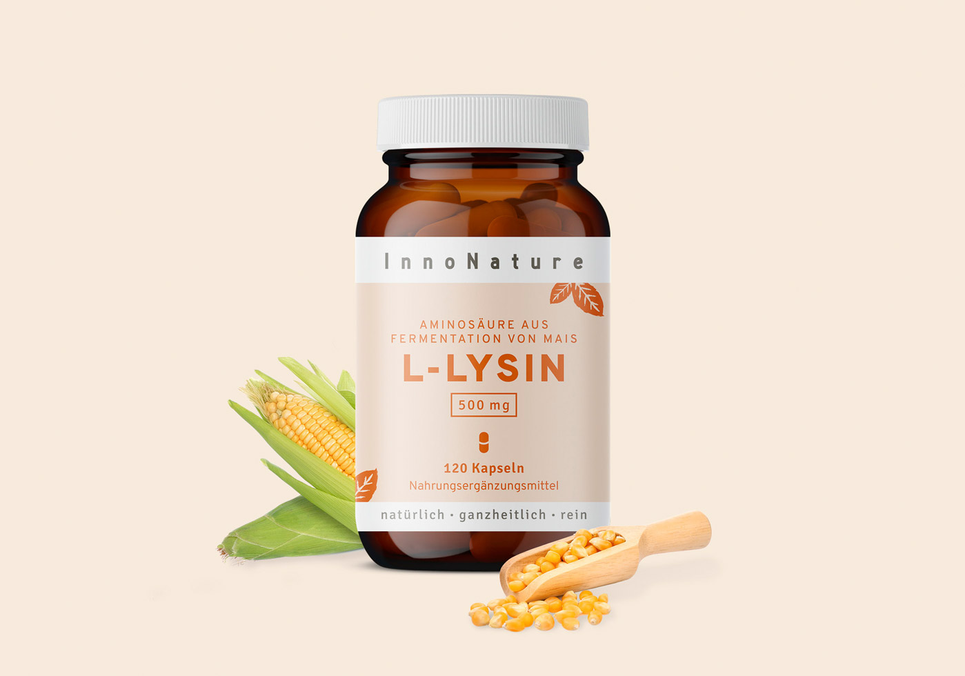 InnoNature L-Lysin Kapseln