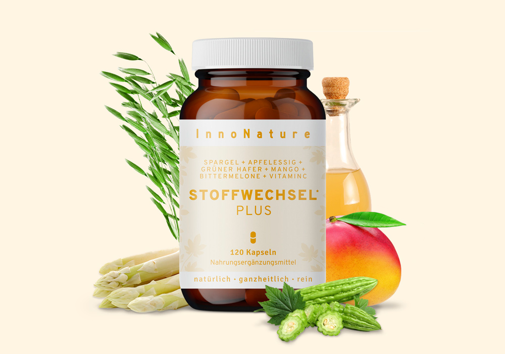 InnoNature Stoffwechsel Plus Kapseln.