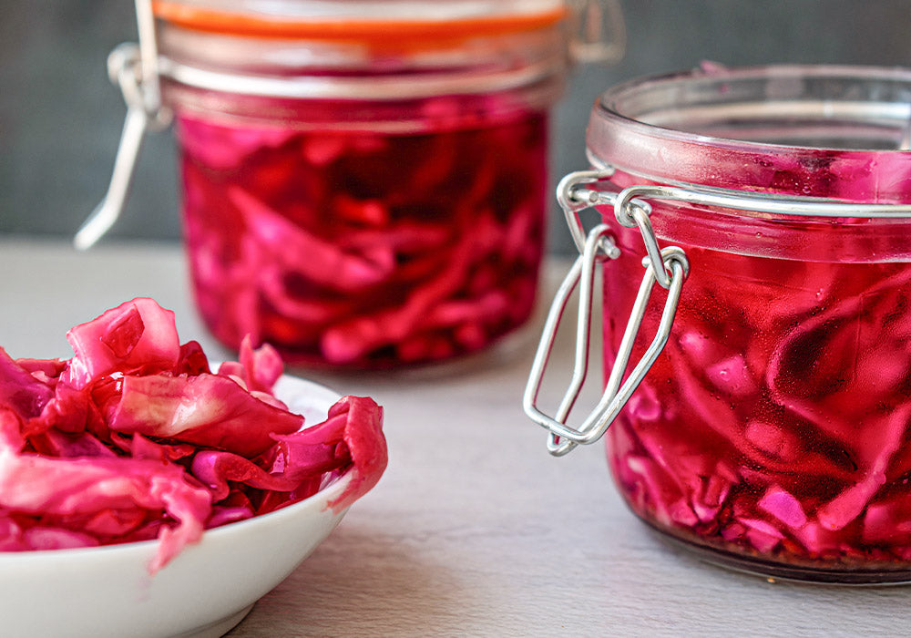 Kimchi im Glas