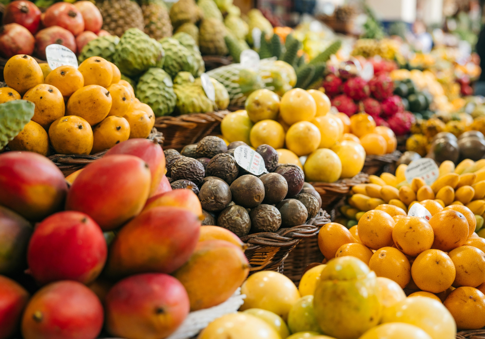 Frisches Obst mit vielen Nährstoffen