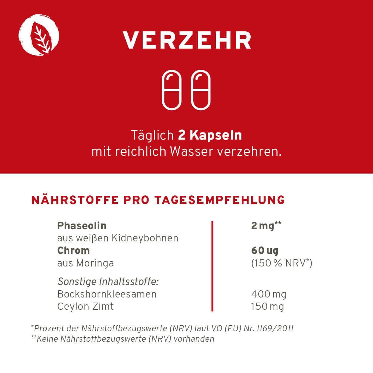 InnoNature Kapseln Blutzucker Kapseln