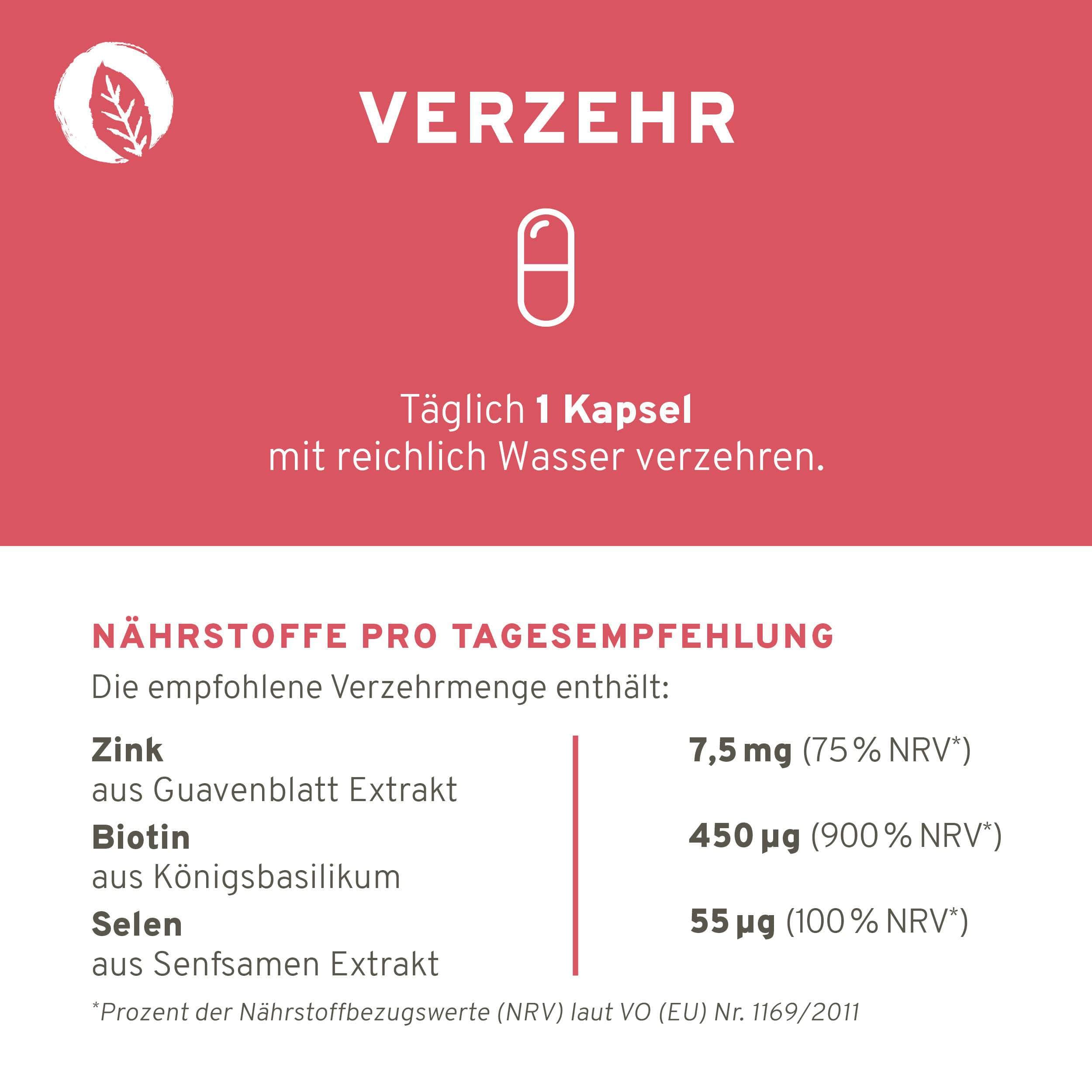 InnoNature Kapseln Hair Essentials 30 Kapseln Hair Essentials 30 Kapseln