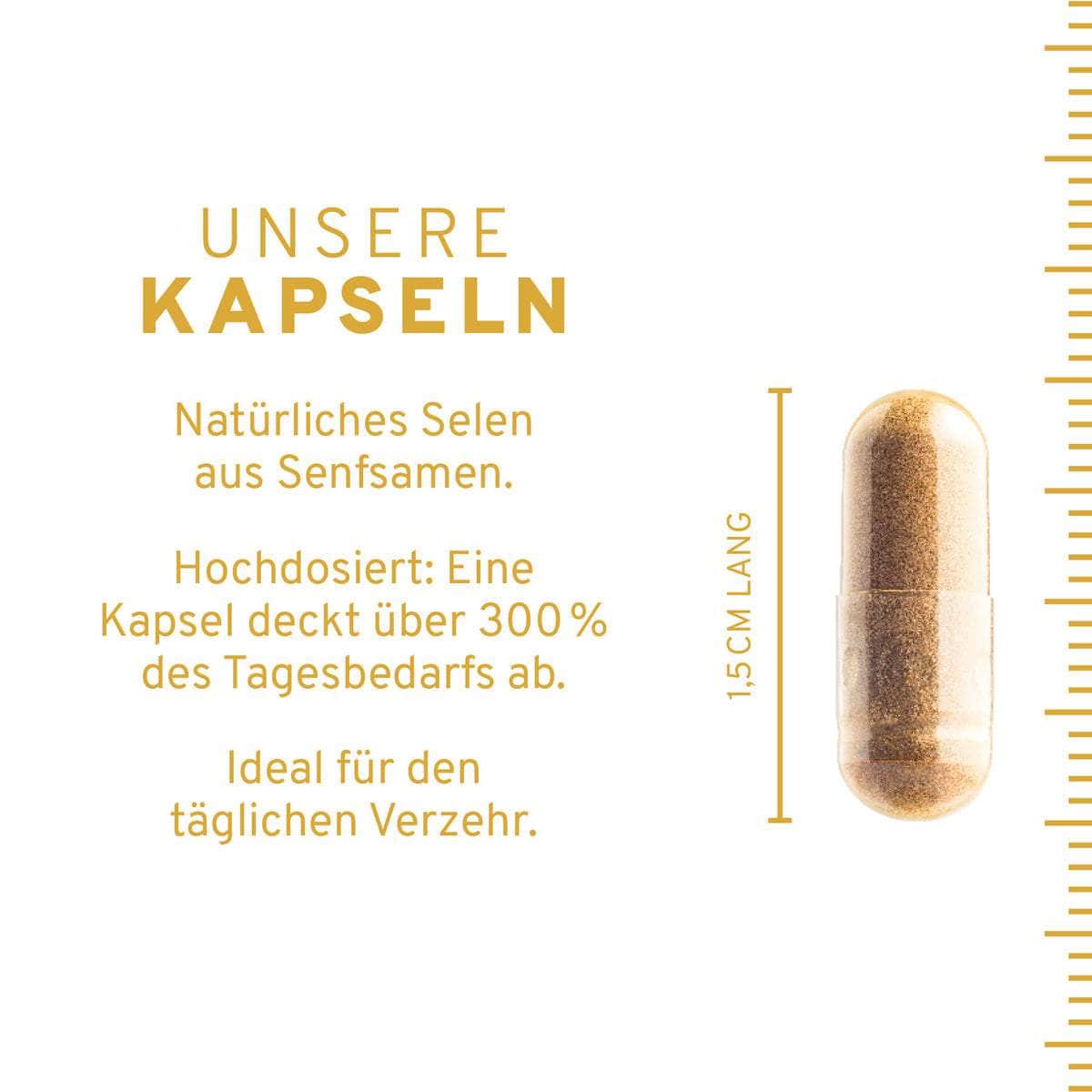 InnoNature Kapseln Natürliche Selen Kapseln