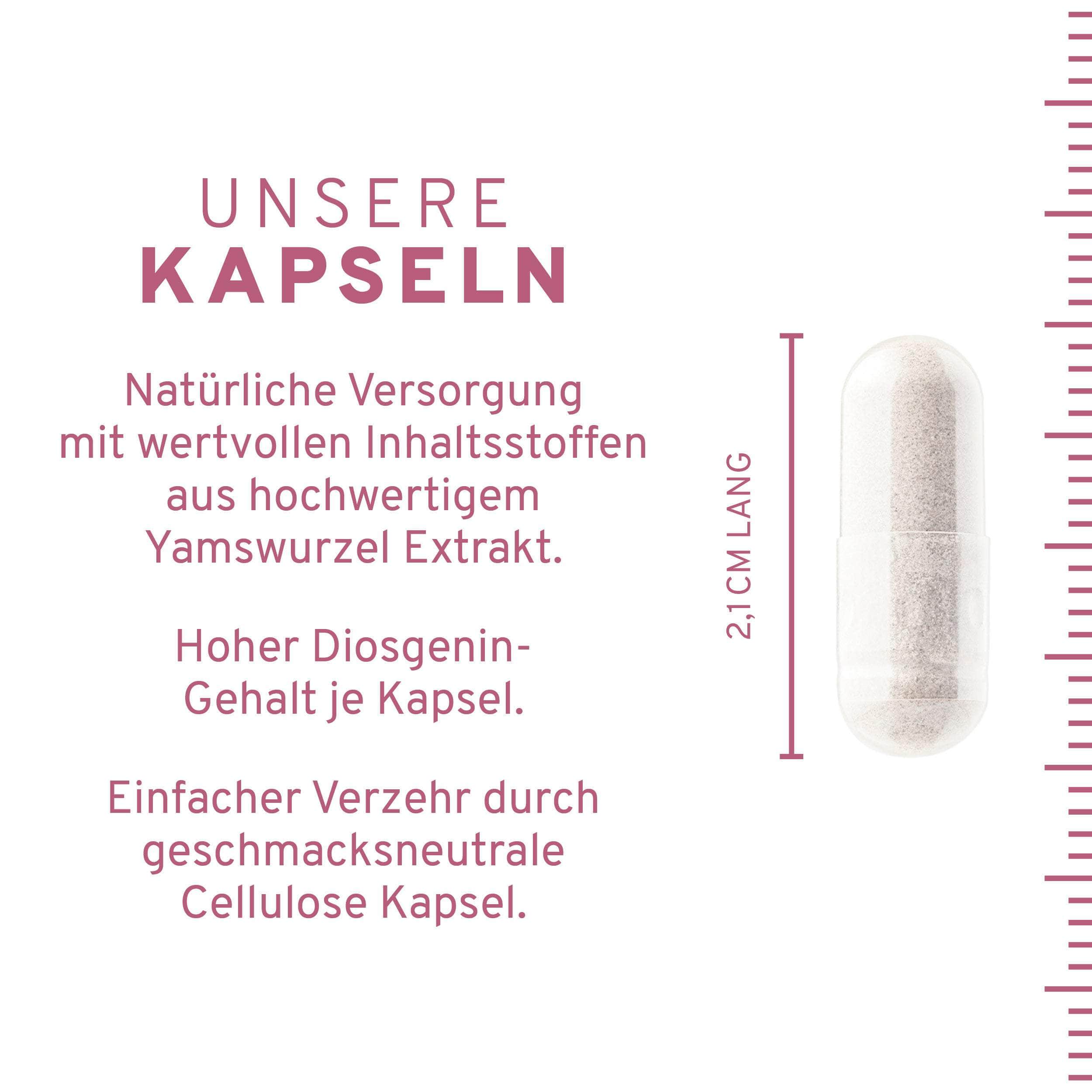 InnoNature Kapseln Wilde Yamswurzel Extrakt Kapseln