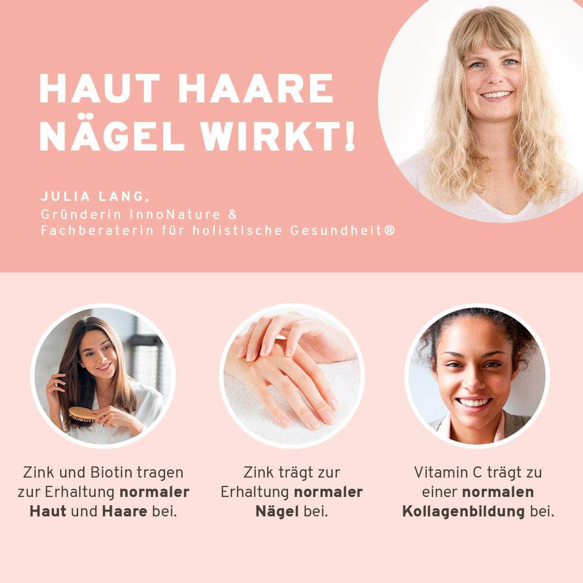 InnoNature Pakete 1x Vorrat (1x Haut-Haare-Nägel, 1x Eisen, 1x Stoffwechsel Plus) x_gilda_-Essentials-Paket