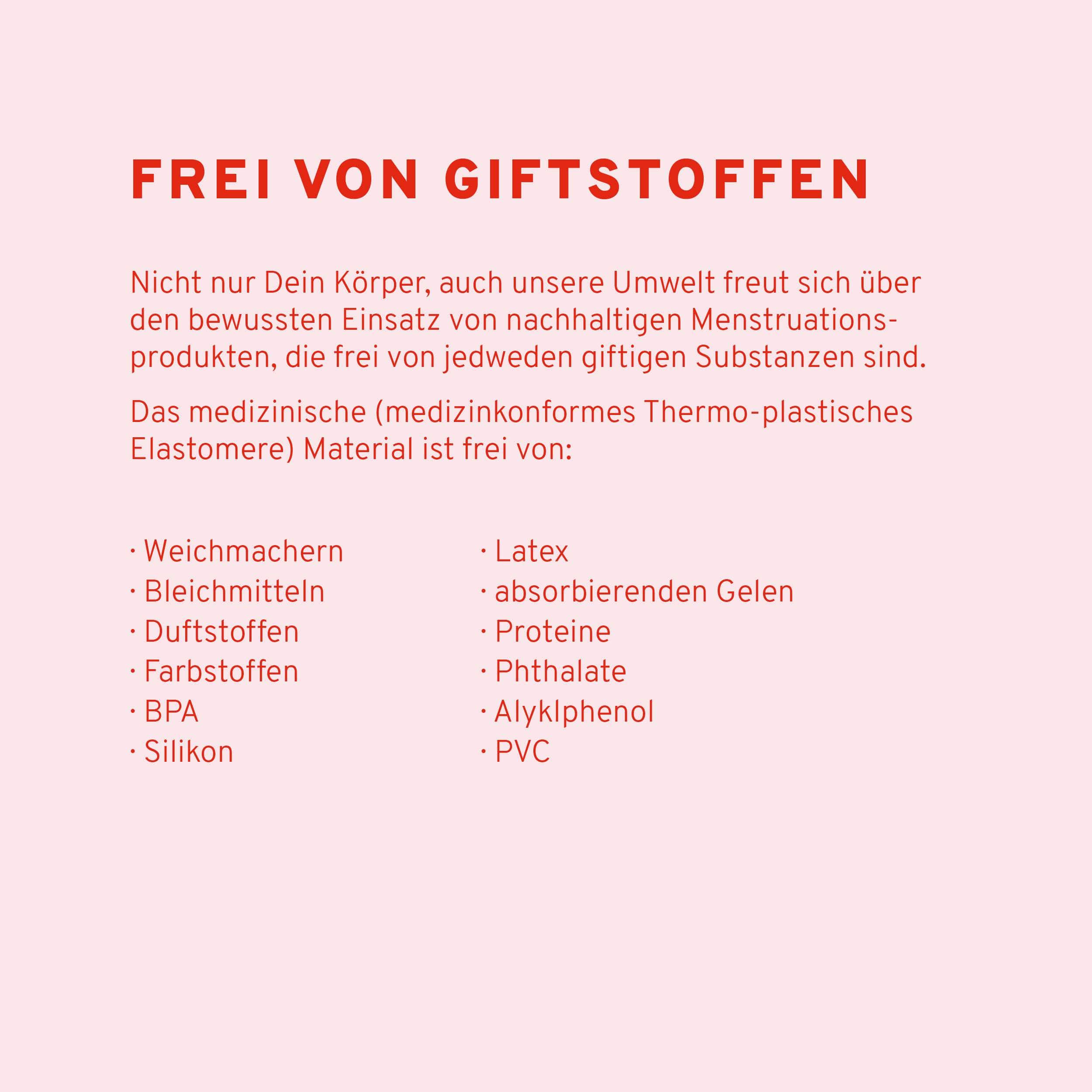 InnoNature Pflege Monatshygiene: Menstru® Cup (Menstruationstasse)