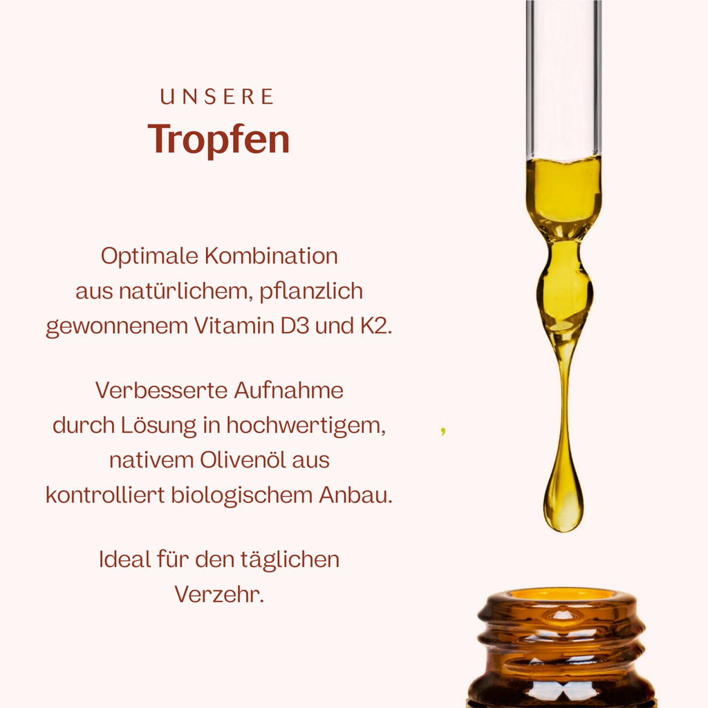Vitamin D3 + K2 Tropfen