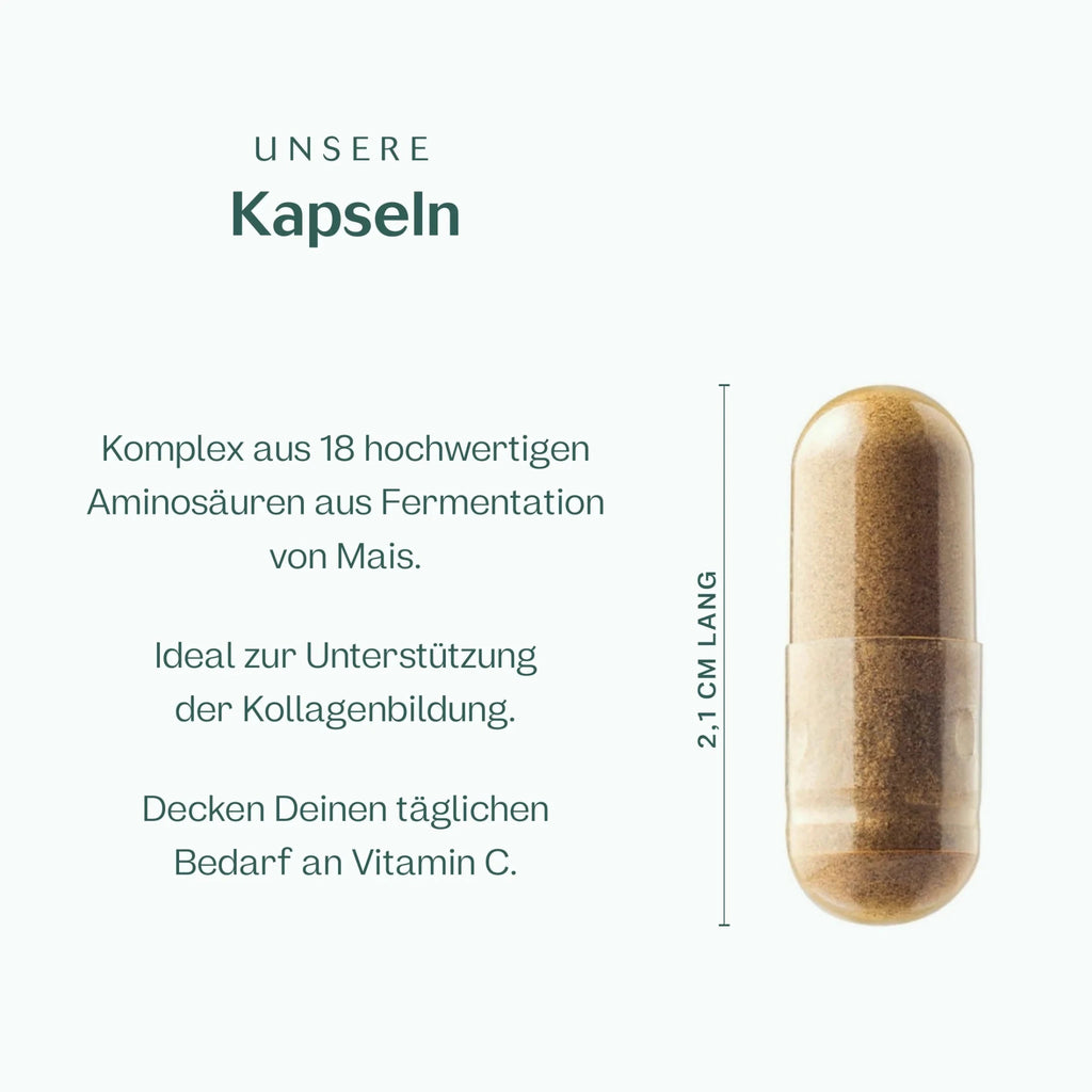 Vegan Kollagen Support Kapseln