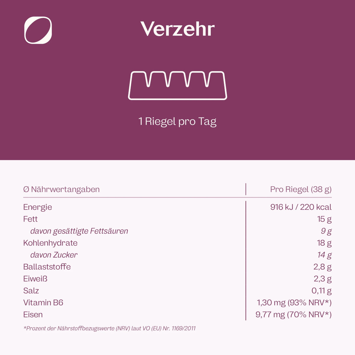 Menstru® Chocbar Riegel
