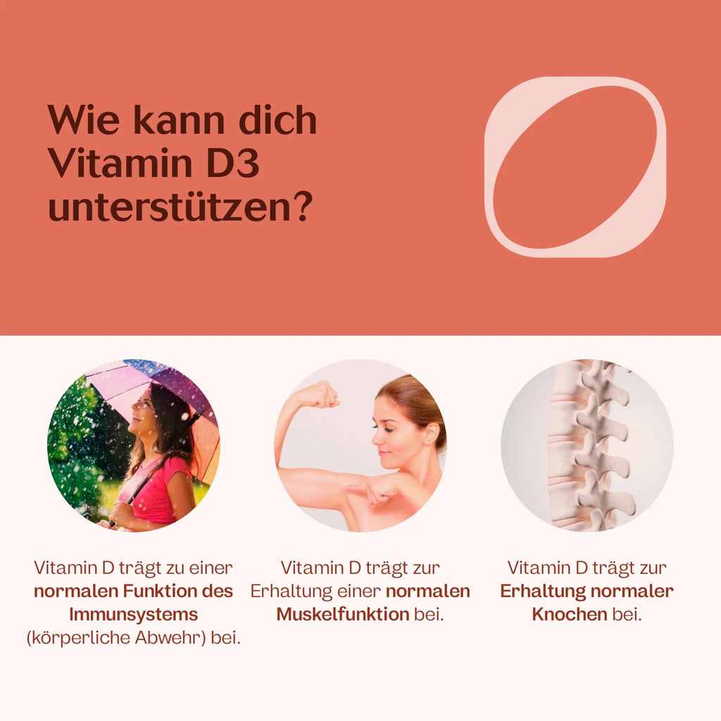 Vitamin D3 1.000 I.E. 60 Kapseln