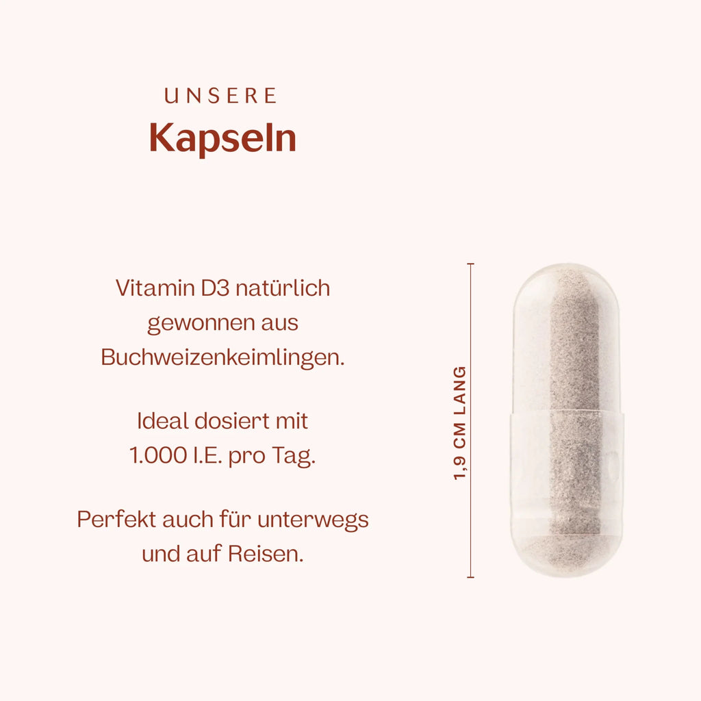 Vitamin D3 1.000 I.E. 60 Kapseln