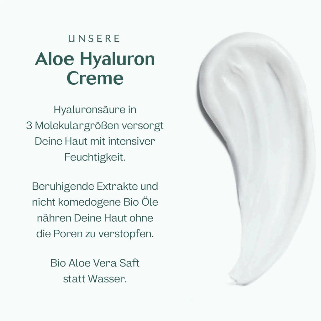 Aloe Hyaluron Creme: Gesichtscreme