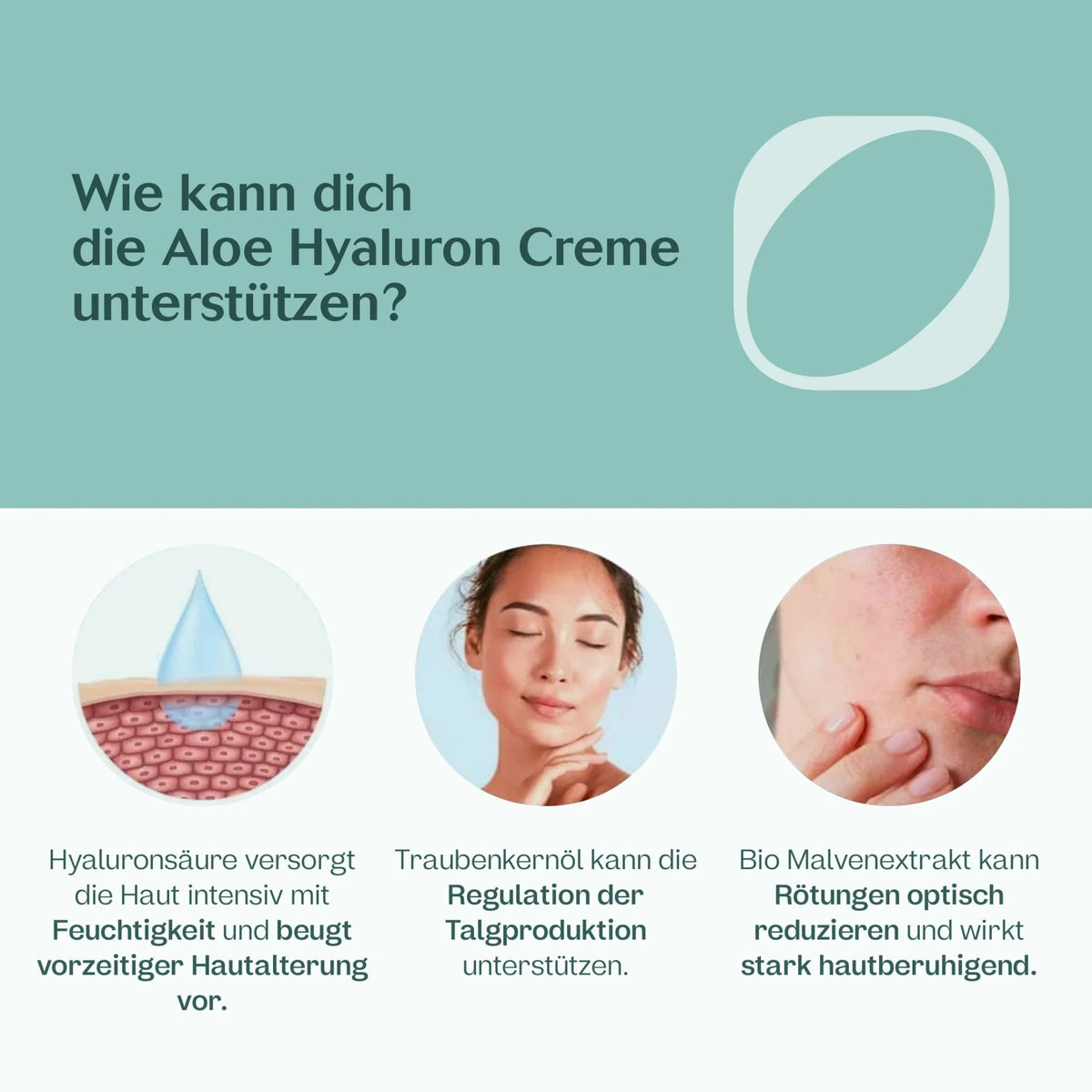 Aloe Hyaluron Creme: Gesichtscreme