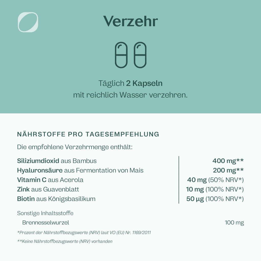 Haut-Haare-Nägel Kapseln